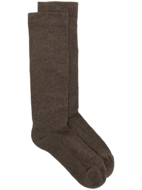 Rick Owens DRKSHDW Luxor logo-intarsia socks