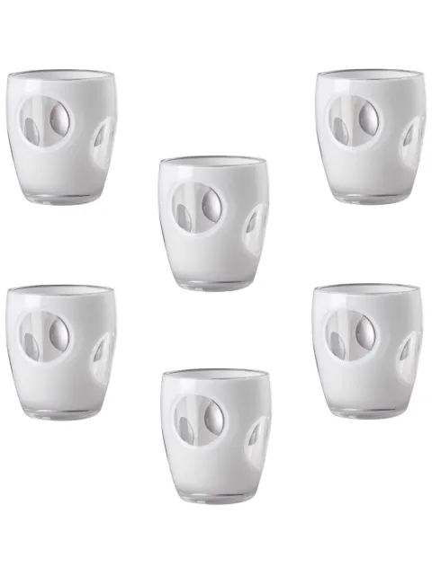 Mario Luca Giusti Fisheye water glass (set of six)