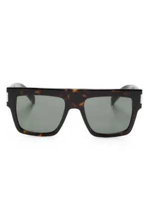 Saint Laurent Eyewear キャットアイ サングラス | ブラウン | FARFETCH JP