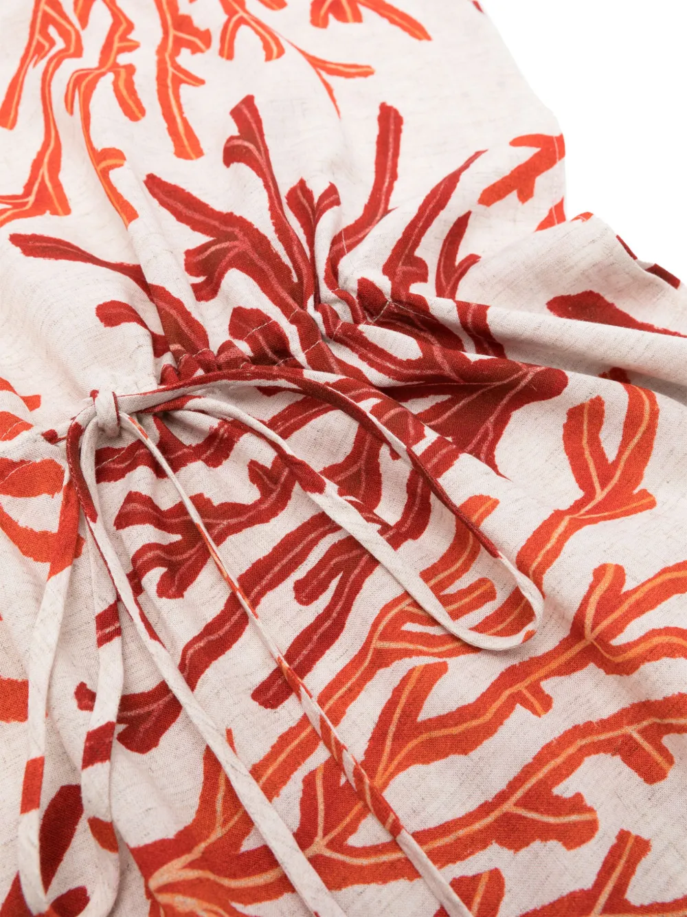 Lenny Niemeyer Pareo met print Oranje