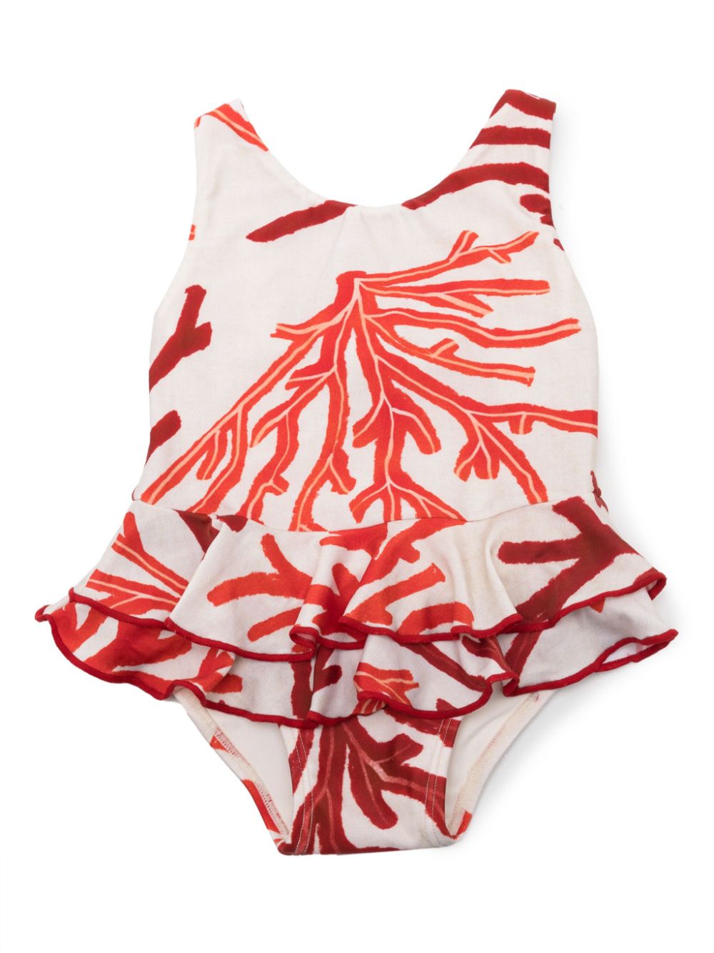 Lenny Niemeyer Noronha graphic-print swimsuit - Orange