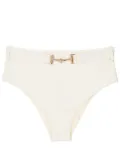 Lenny Niemeyer buckle-detailing high-waist bikini bottoms - White