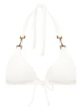 Lenny Niemeyer triangle-cup halterneck bikini top - White