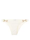 Lenny Niemeyer high-cut textured bikini bottoms - White