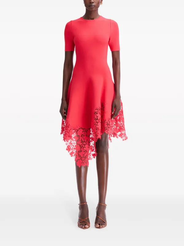 Oscar de la 2025 renta knit dress