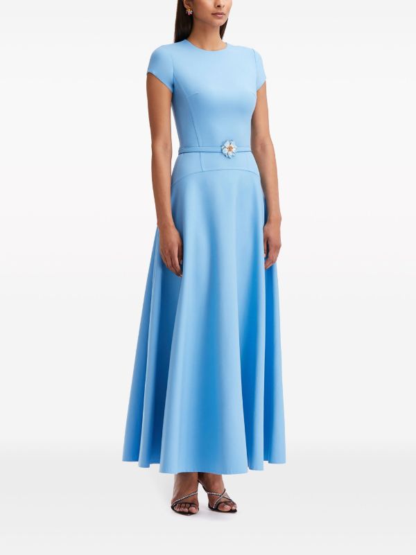 Oscar de la 2024 renta blue dress