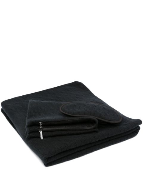 Ralph Lauren Home cable-knit cashmere travel set