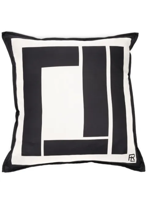 Ralph Lauren Home Brigden graphic-print silk cushion