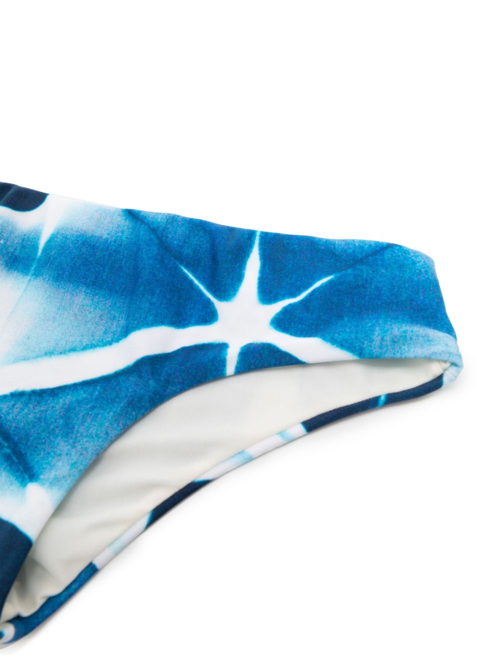 Lenny Niemeyer Bikinislip met tie-dye print - Blauw