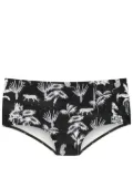 Lygia & Nanny Parati jungle-print swimming trunks - Black