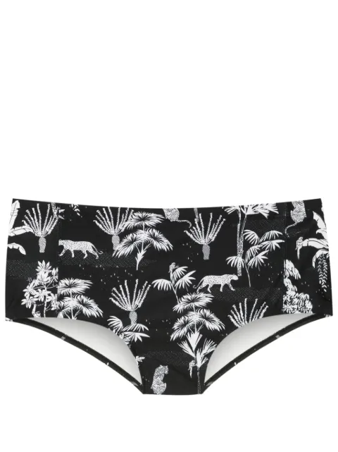 Lygia & Nanny Parati jungle-print swimming trunks