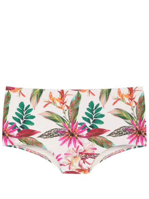 Lygia & Nanny Copacabana floral-print swimming trunks