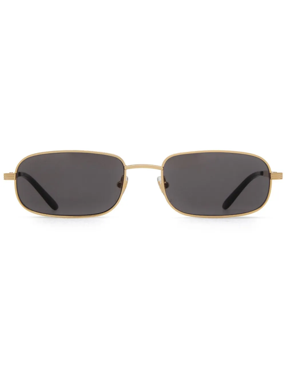 Gucci Eyewear rectangle-frame sunglasses | Gold | Image 1
