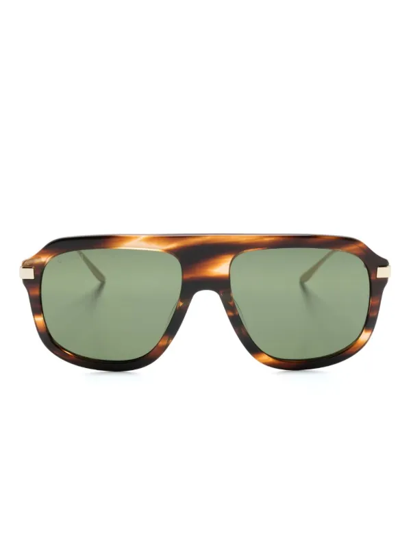 Gucci Tortoiseshell Aviator Sunglasses Gucci Aviator Sunglasses 1622/S Tortoise 95017 – FASHIONPHILE main image 4