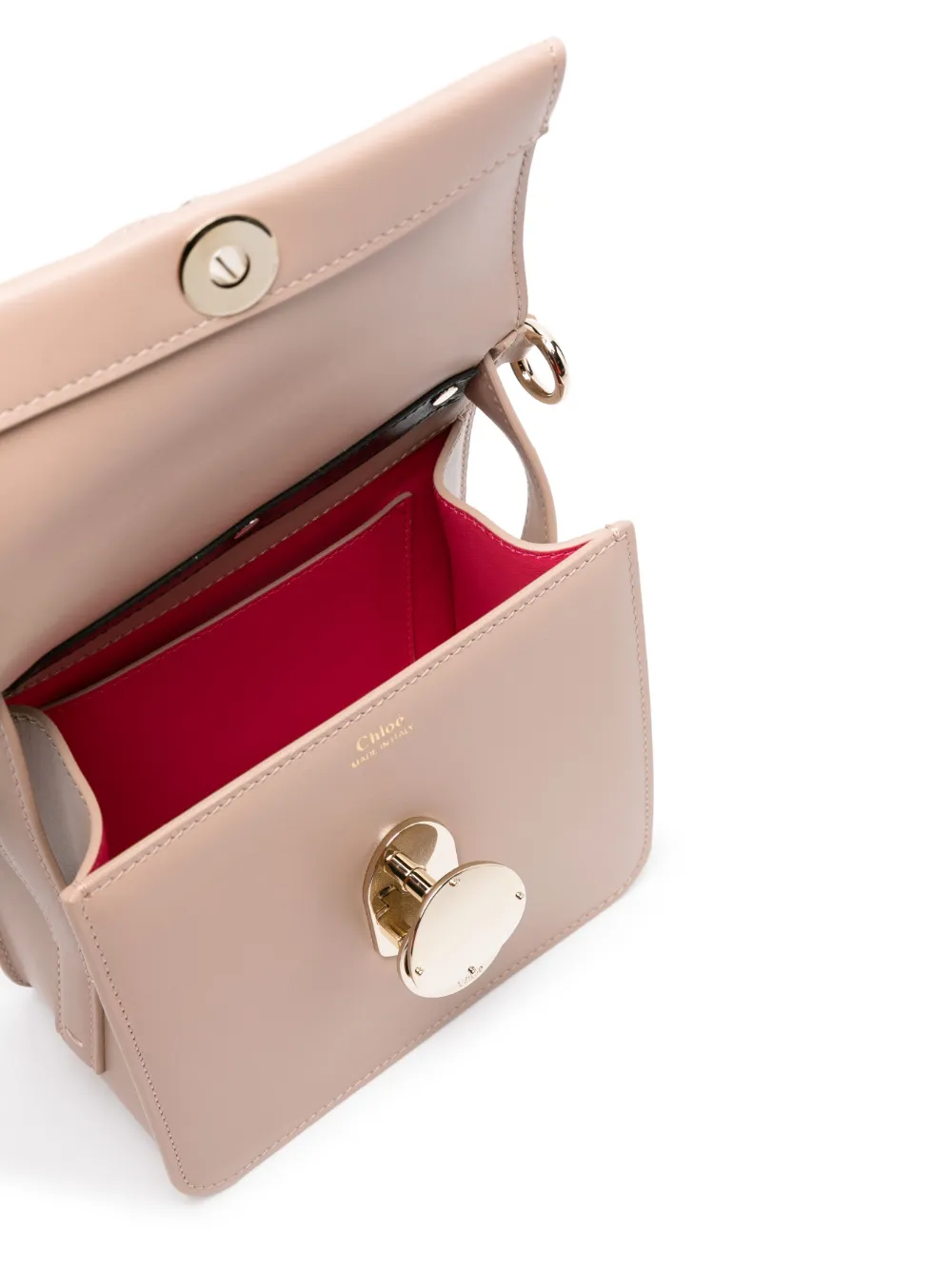 CHLOÉ MICRO PENELOPE LEATHER TOTE BAG 
