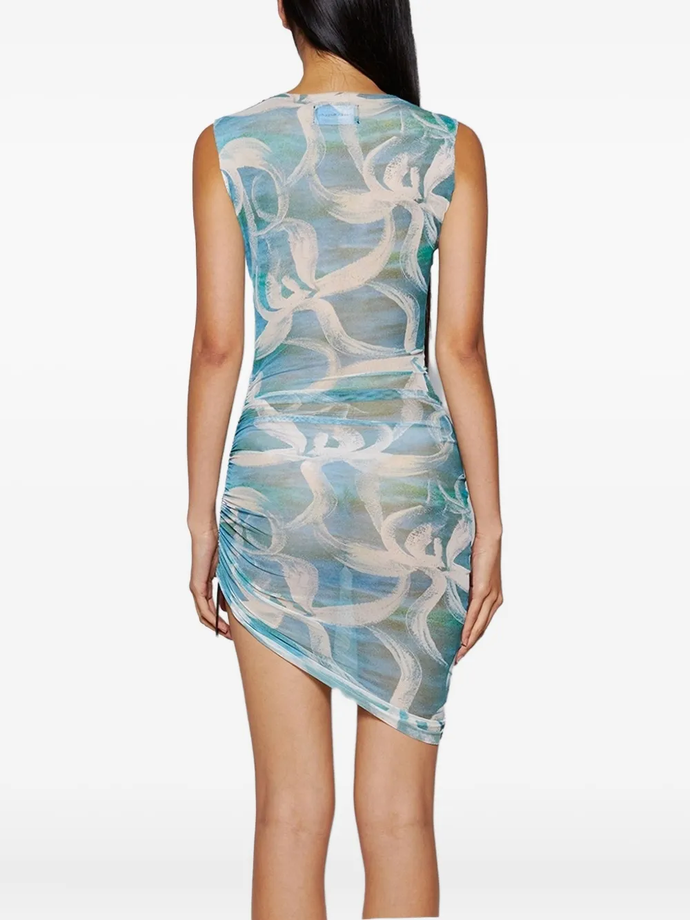 Louisa Ballou Jurk met trekkoord Blauw