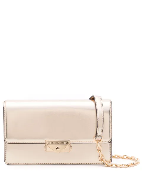 Michael Michael Kors Clutch Cece média metalizada