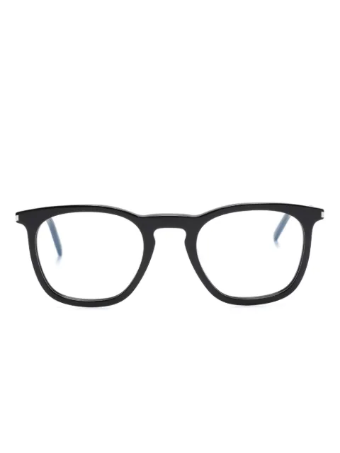 Saint Laurent Eyewear matte-effect square-frame glasses