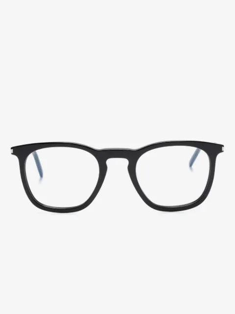Saint Laurent Eyewear matte-effect square-frame glasses