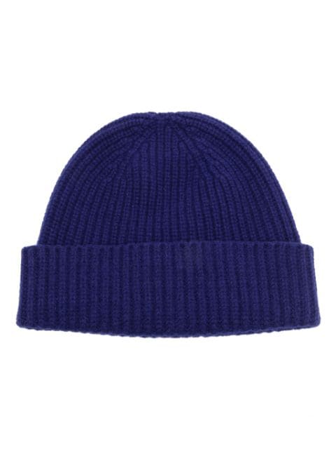 Pringle of Scotland ribbed-knit turn-up brim beanie 