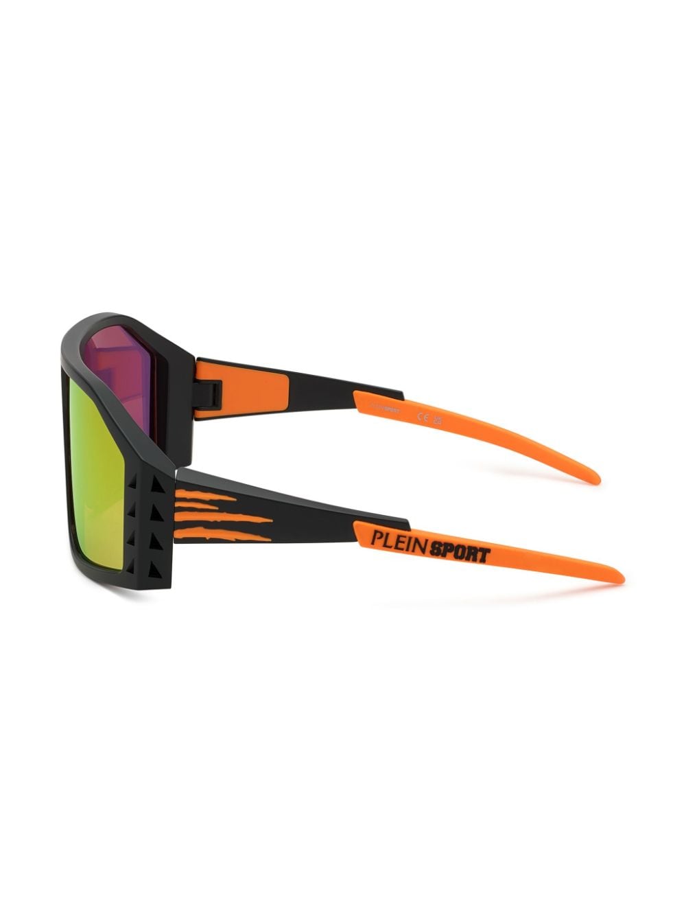 Shop Plein Sport The Wave Gen X.02 Sunglasses In Black
