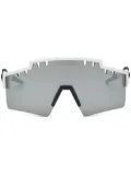 Plein Sport shield-frame tinted sunglasses - White