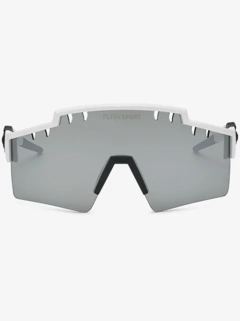 Plein Sport shield-frame tinted sunglasses