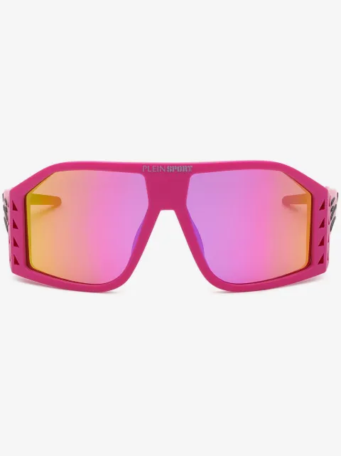 Plein Sport The Wave Gen X.02 oversize-frame sunglasses