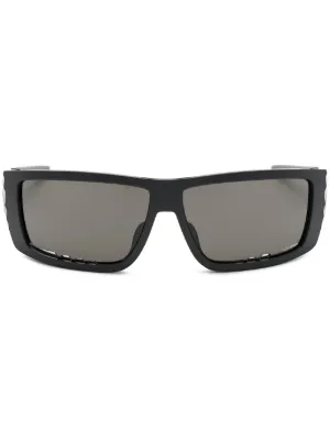 Diesel ロゴラップ サングラス | ブラック | FARFETCH JP
