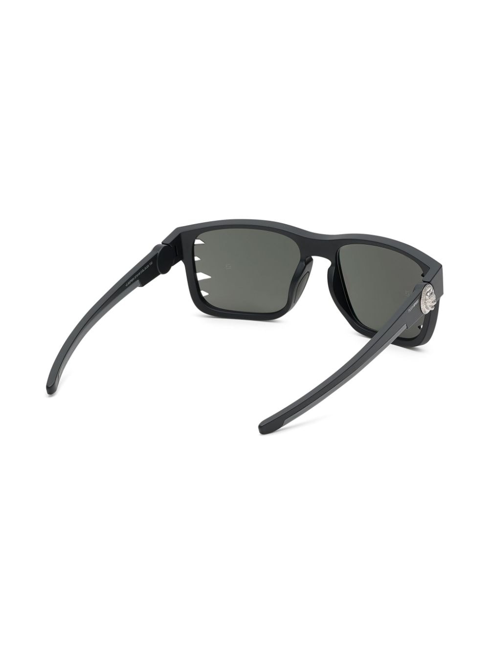 Shop Plein Sport Gaze Square-frame Sunglasses In 黑色