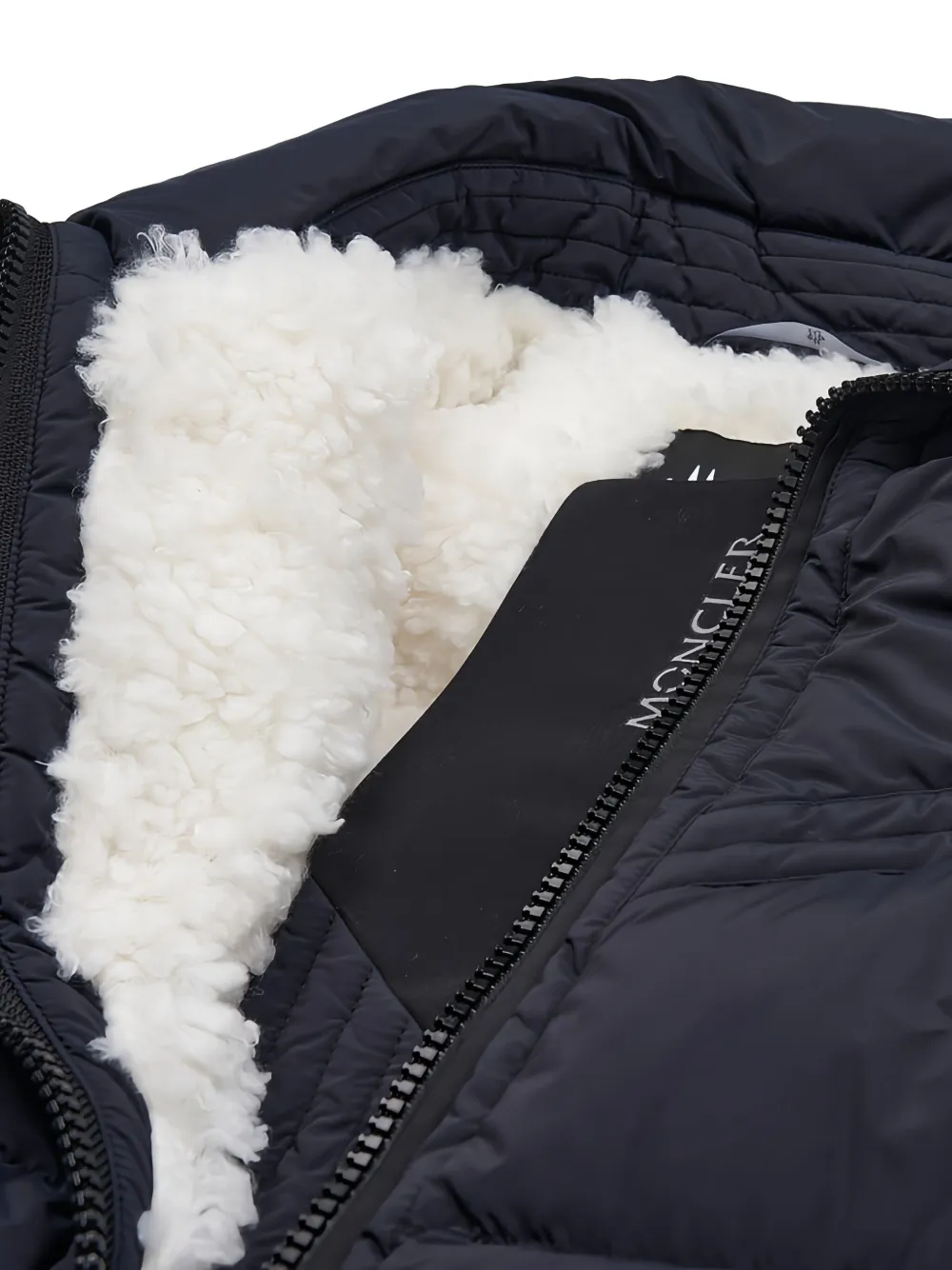 Moncler Grenoble quilted jacket Zwart