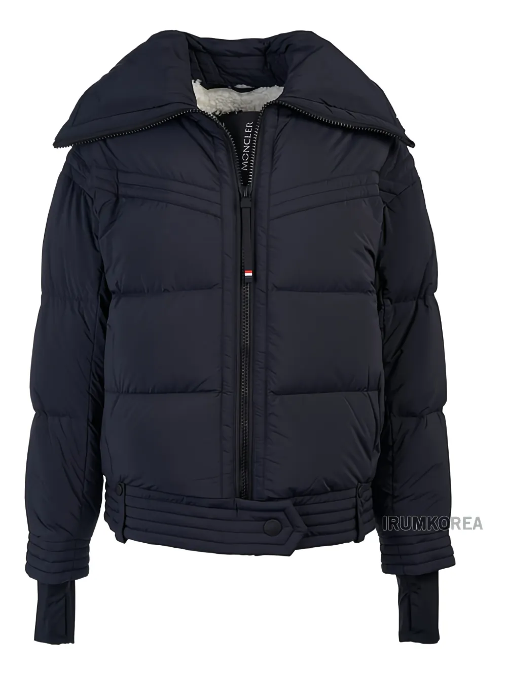 Moncler Grenoble quilted jacket Zwart