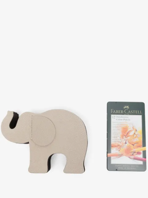 Graf von Faber-Castell elephant leather pen holder