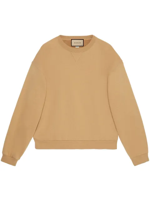 Gucci logo-embroidered sweatshirt