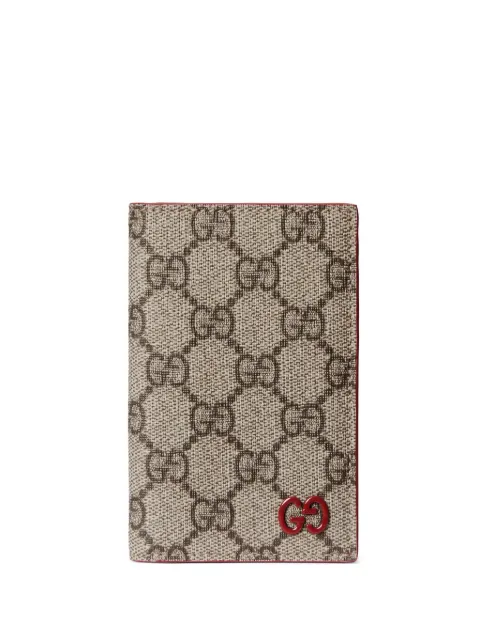 Gucci GG logo-plaque monogrammed cardholder
