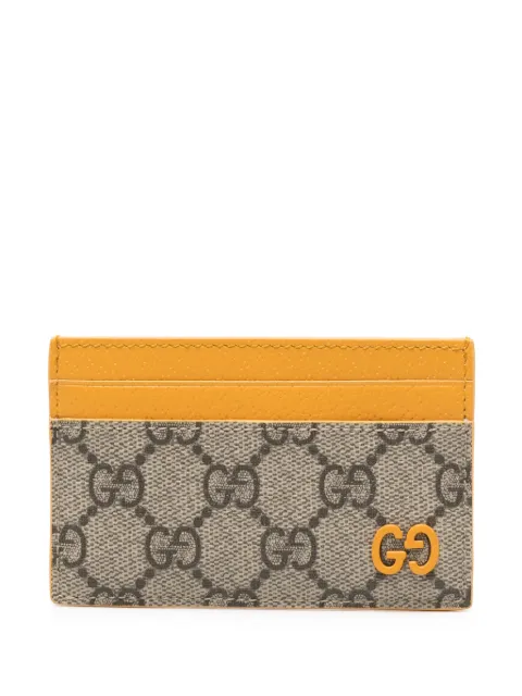 Gucci GG Supreme canvas cardholder