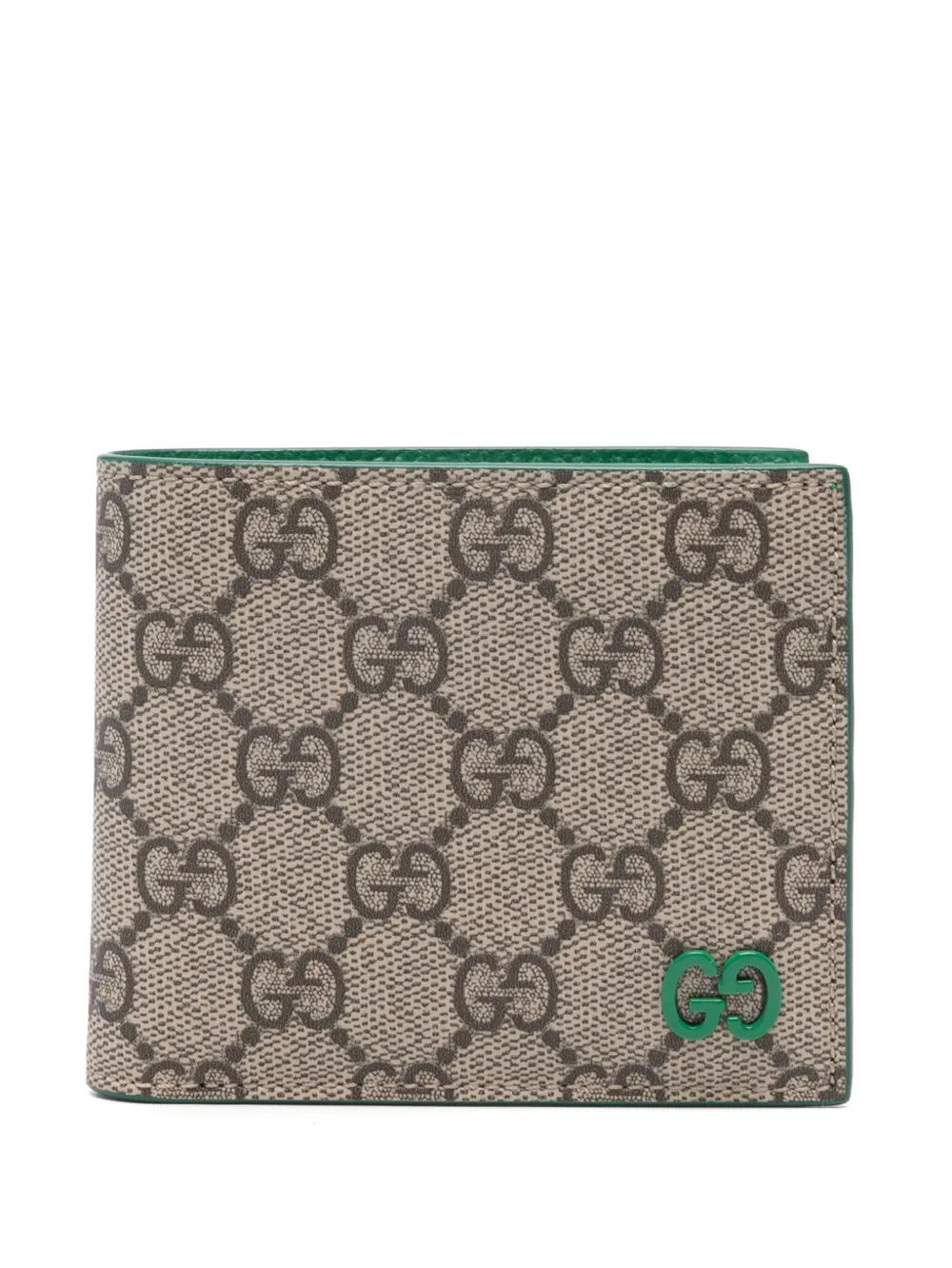 Gucci GG Supreme Canvas Wallet Neutrals FARFETCH