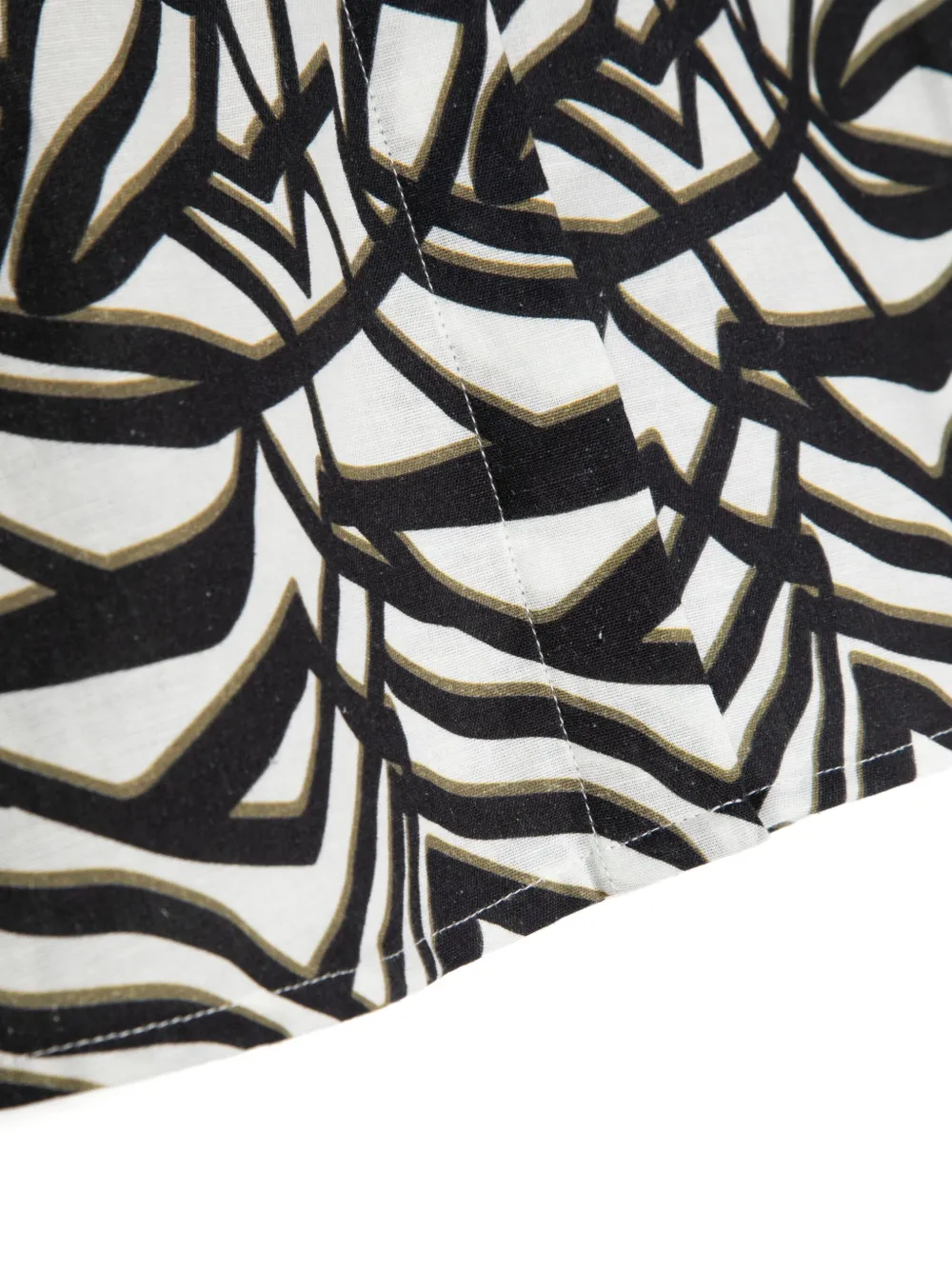 Little Bambah Geometrische top Wit