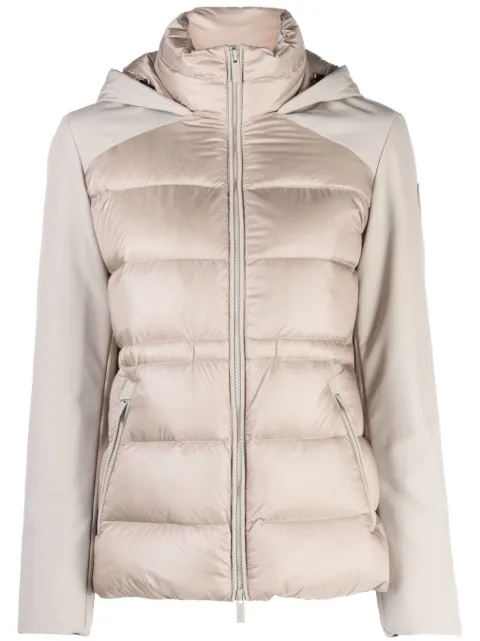 Woolrich logo-patch padded puffer jacket 