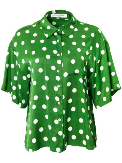 Carolina Herrera polka dot shirt blouse Women