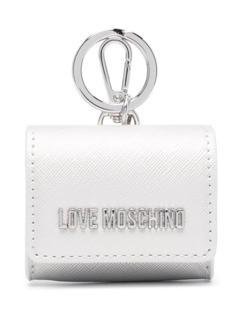 Love Moschino logo-plaque AirPods case 