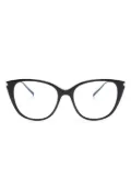 Saint Laurent Eyewear cat-eye frame clear-lenses glasses - Black