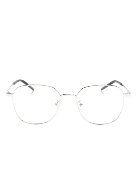 Saint Laurent Eyewear lunettes de vue carrées à logo gravé