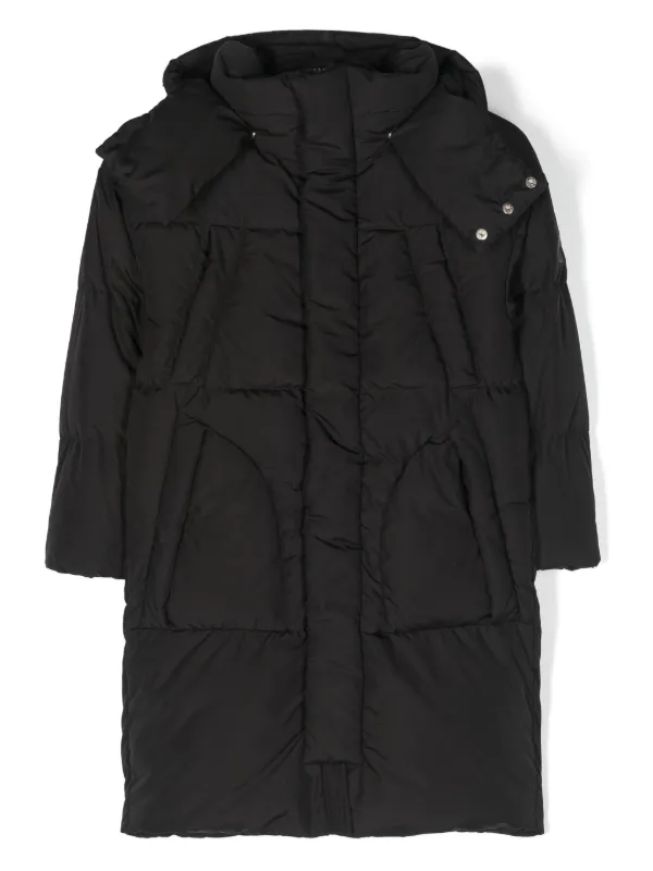 Quilted down coat clearance