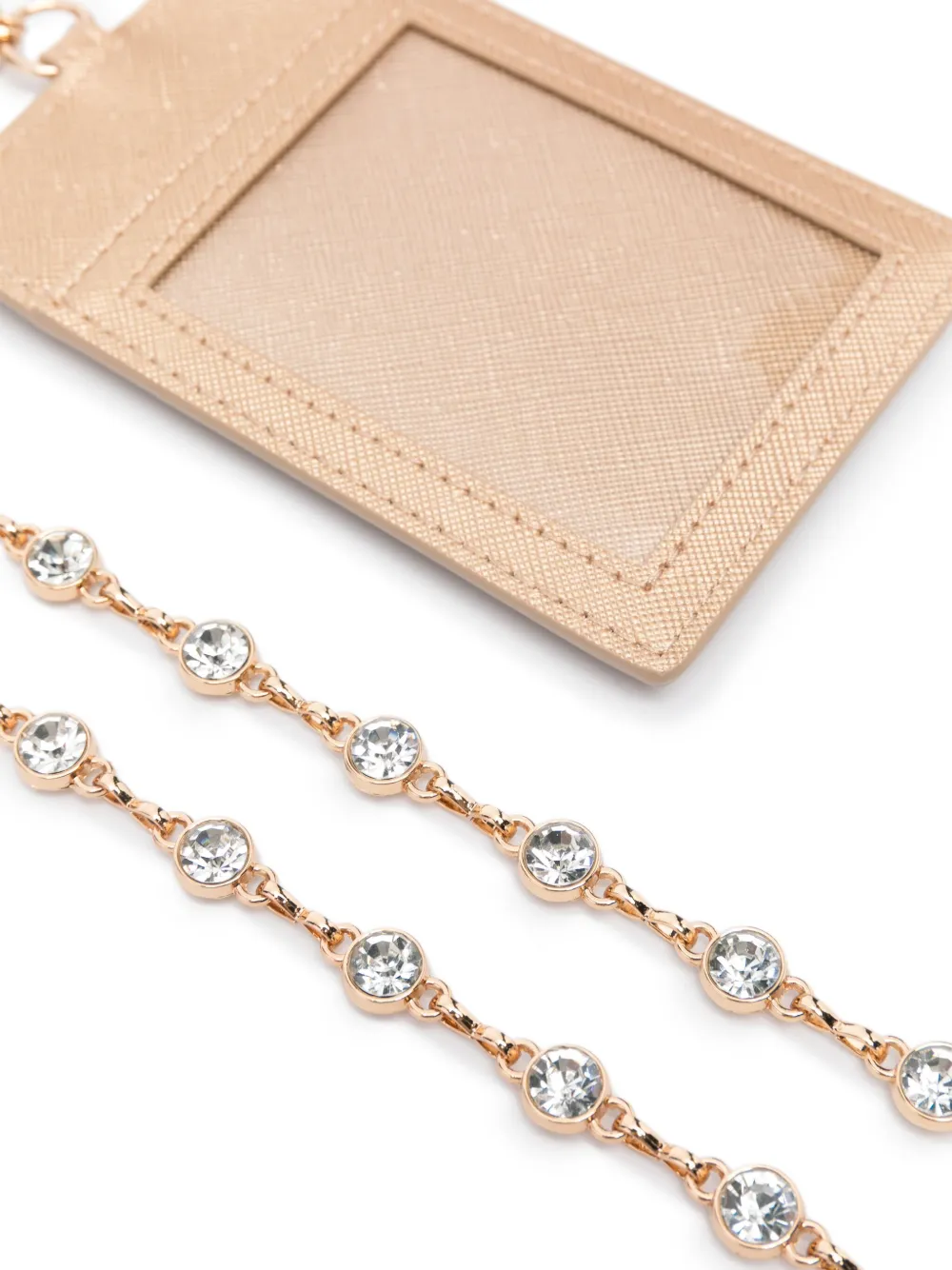 Love Moschino Oorringen verfraaid met kristallen - Goud