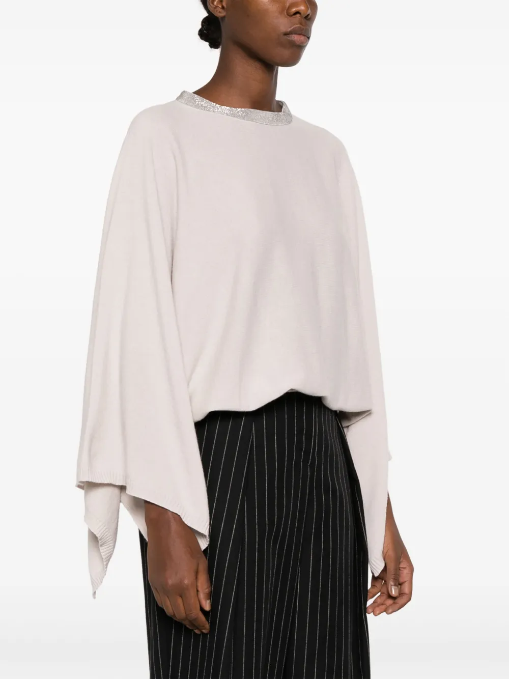 Fabiana Filippi Kasjmier trui Beige