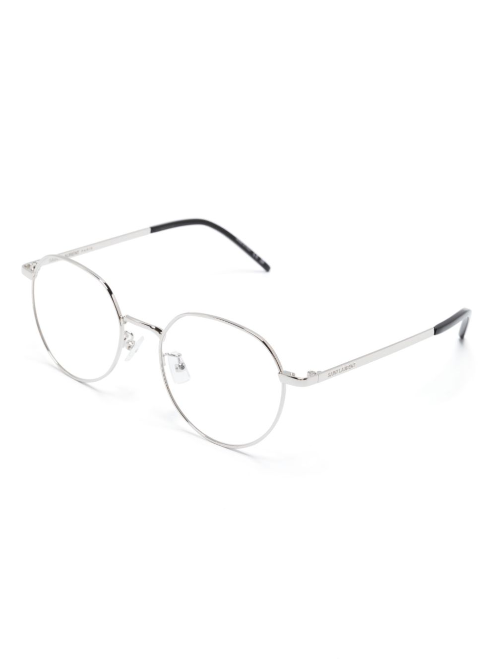 Saint Laurent Eyewear round-frame glasses - Zilver