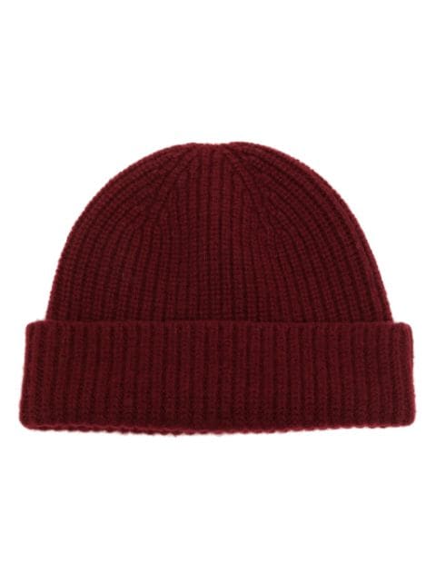 Pringle of Scotland ribbed-knit turn-up brim beanie 