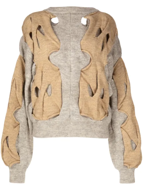 Pull à design à empiècements - Toga - Modalova