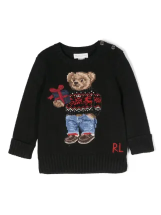 Teddy bear outlet ralph lauren sweater